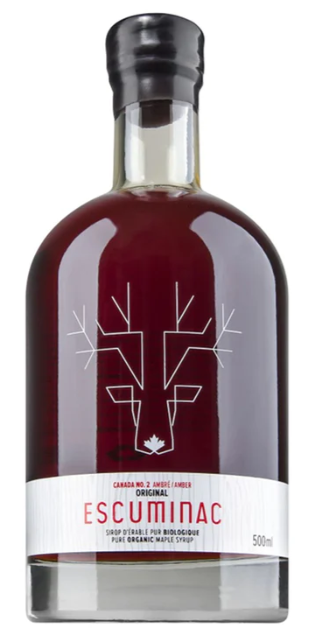 Escuminac 100% Organic Maple Syrup - Late Harvest (Very Dark) 500ml