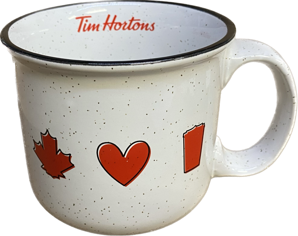 Tim Horton Camper Mug - White