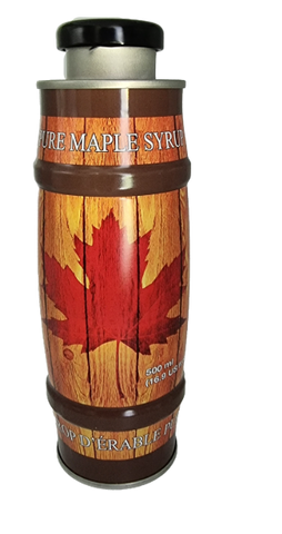 Canada True Organic 100% Pure Maple Syrup - Canada Grade A Amber - TIN