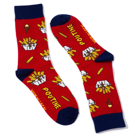 Canadian Poutine Socks - Unisex