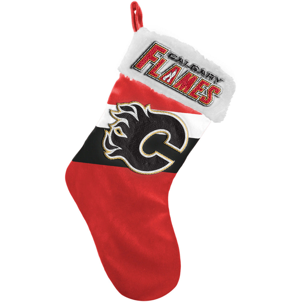 Calgary Flames Plush Stocking