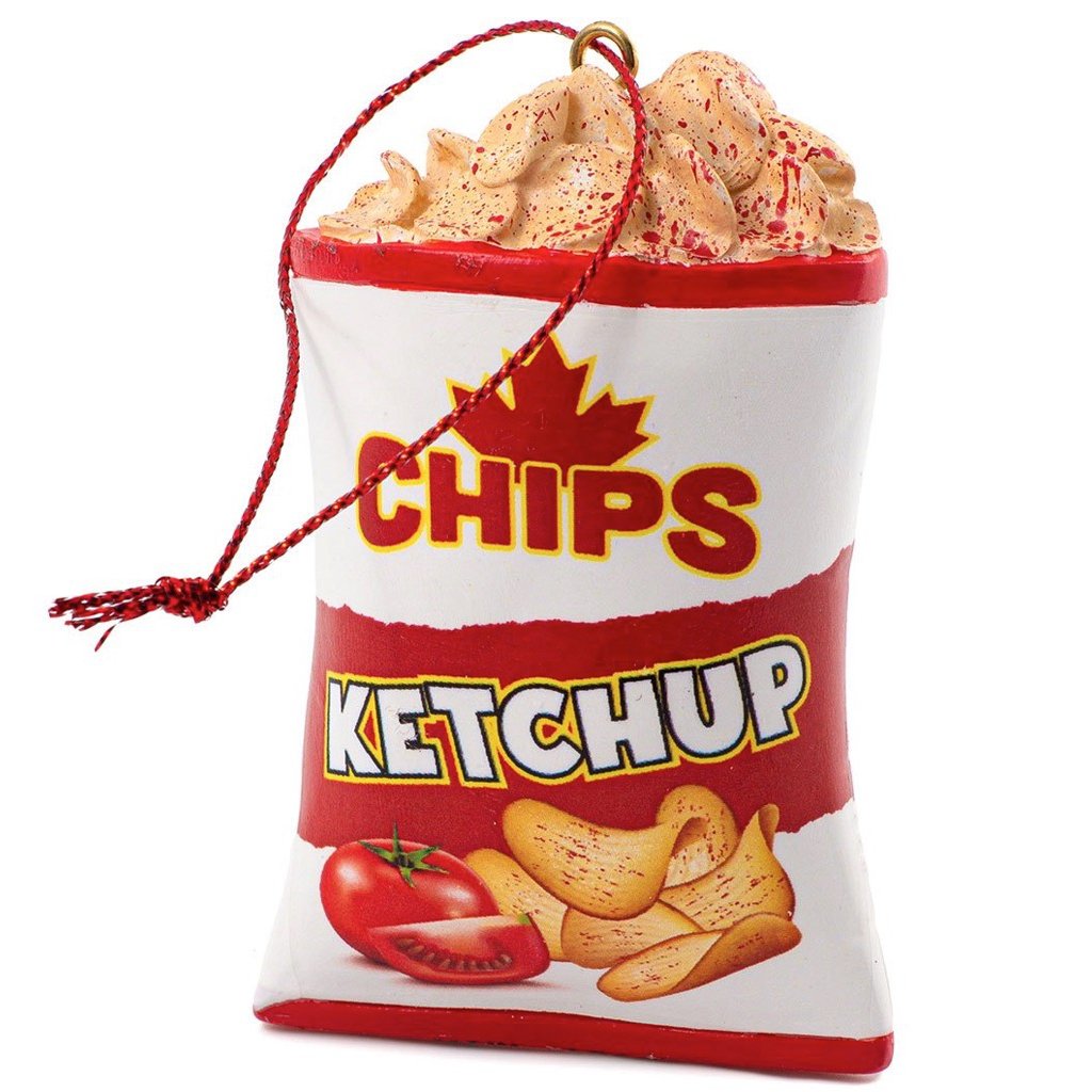 Ketchup Chips Ornament