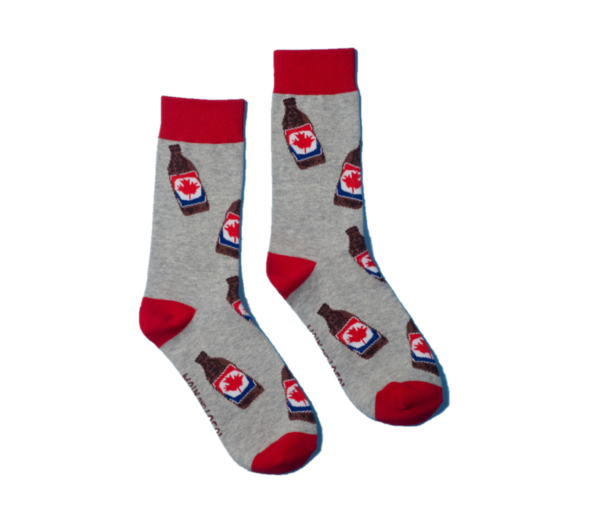 Canada Beer Socks - Unisex