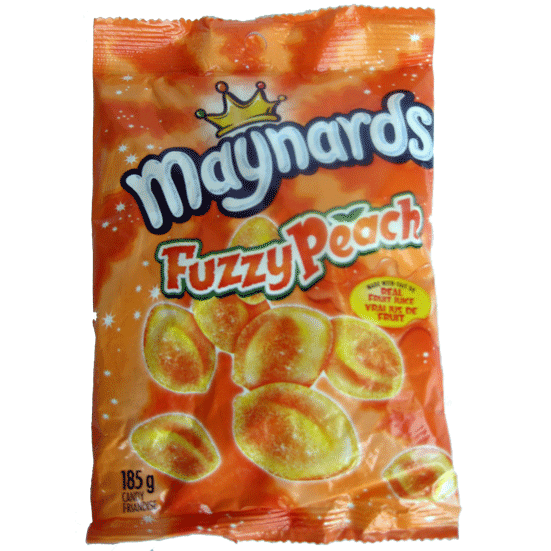Maynards fuzzy peach