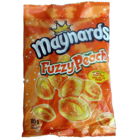 Maynards fuzzy peach