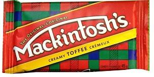 Mackintosh Toffee Bar 45g-O Canada