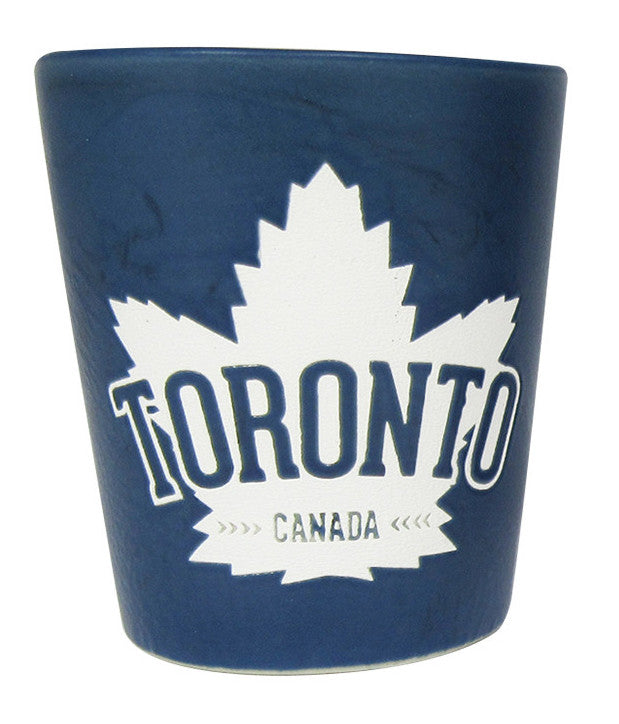 Toronto Maple Leaf Marble Shot Glass