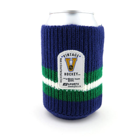 Vancouver Canucks Knit Can Coolers 6- pack