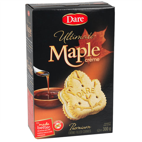 Dare Ultimate Maple Leaf Cookies 350g-O Canada