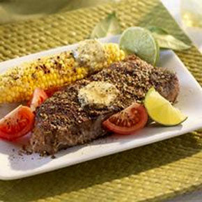 Recipe - Montreal Steak & Corn-O Canada