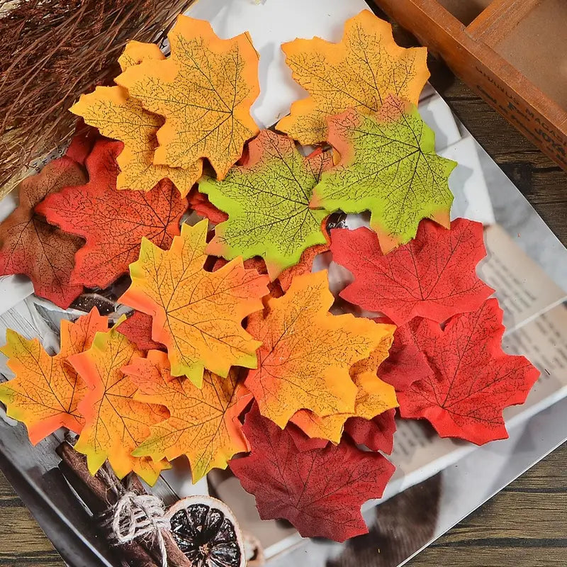 Decorative Autumn Maple Leaves