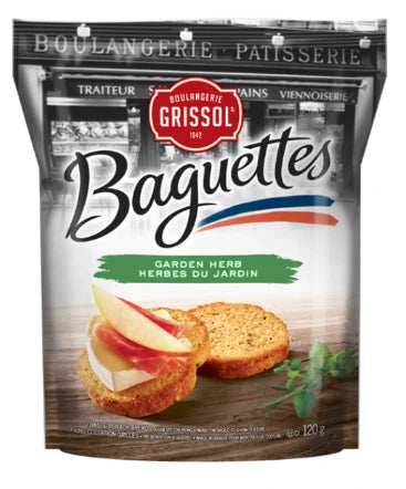 Classic Baguettes Garden Herb 120g - Boulangerie Grissol