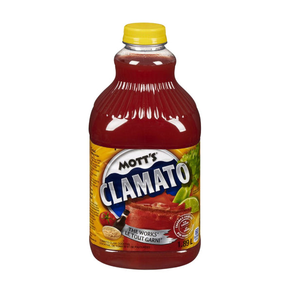 Mott's Clamato Juice "The Works" O Canada