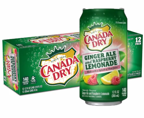 Ginger Ale Raspberry Lemonade O Canada - Bringing Canada Down Under