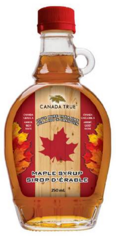 Canada True 100% Pure Maple Syrup - Canada Grade A. Amber - 250mL