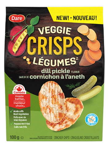 Dare Veggie Crisp Dill Pickle 100g