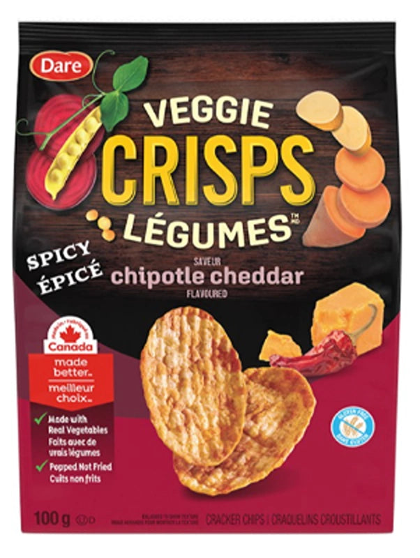 Dare Veggie Crisp Spicy Chipotle Cheddar 100g