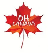 OH CANADA Maple Leaf Window Decal