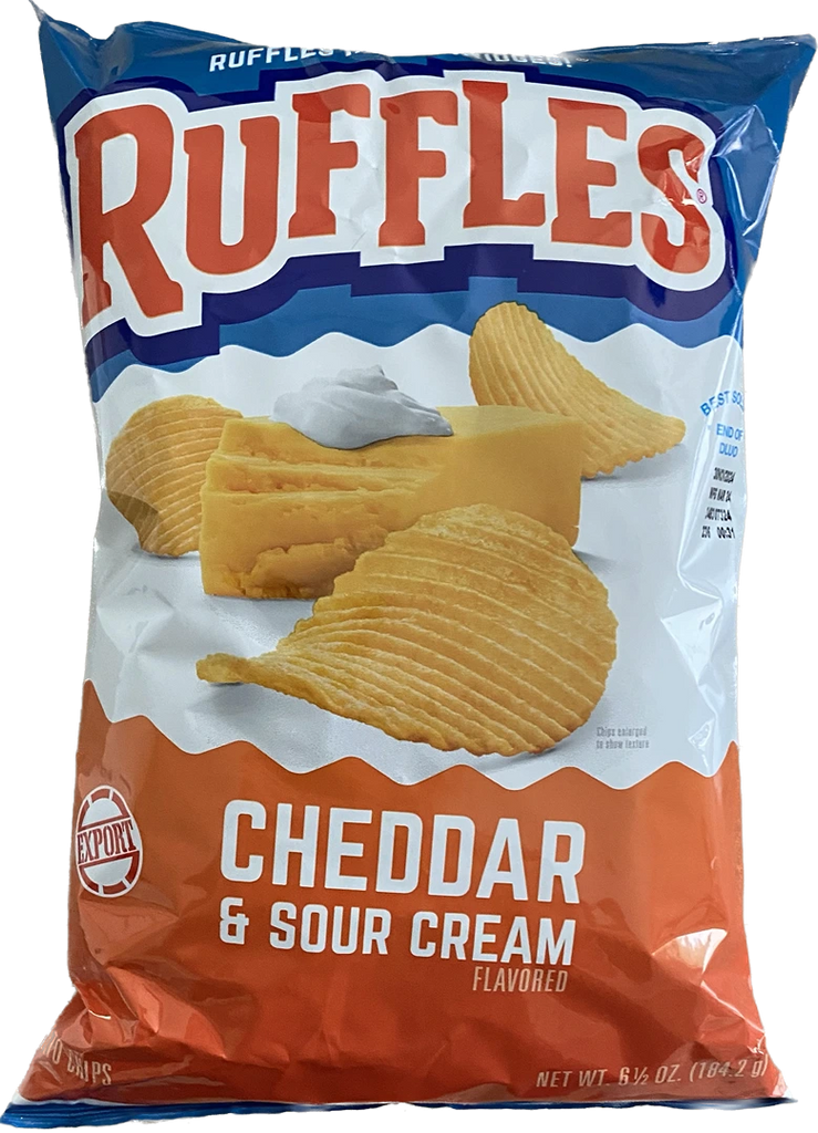 Ruffles Cheddar & Sour Cream 184g