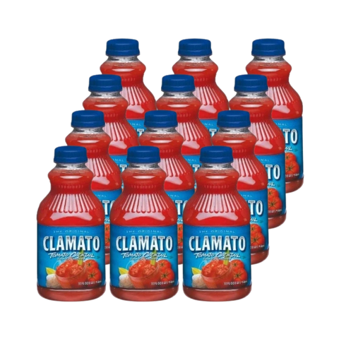 The Original (NOT MOTT's) Clamato Juice - Original 946ml case of 12