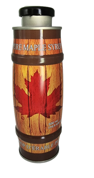 Canada True Organic 100% Pure Maple Syrup - Canada Grade A Amber - TIN
