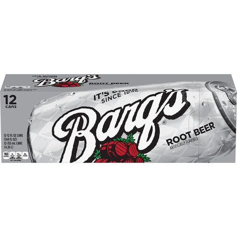 Barq's Root Beer 355mL Can - Case of 12