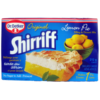 Dr Oetker Shirriff Original Lemon Pie Filling & Dessert Mix 212g