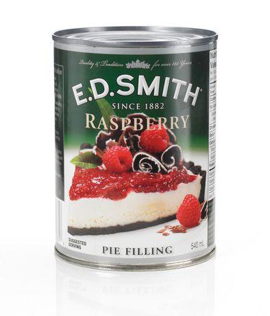 E.D. Smith Raspberry Pie Filling 540mL- Best Before 27 Feb 2019-O Canada