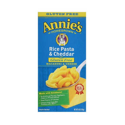 Annies  - GLUTEN FREE Rice & Cheddar Macaroni & Cheese - 170g