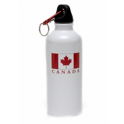 Stainless Steel Water White bottle - Flag 500ml-O Canada
