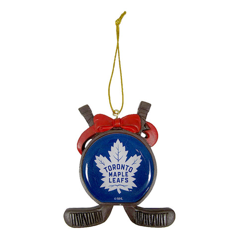 Christmas Ornament - Toronto Maple Leafs NHL Hockey Sticks
