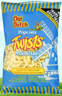 Old Dutch Popcorn Twists 175g-O Canada