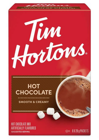 Tim Hortons Hot Chocolate - 8 x 28g Packets