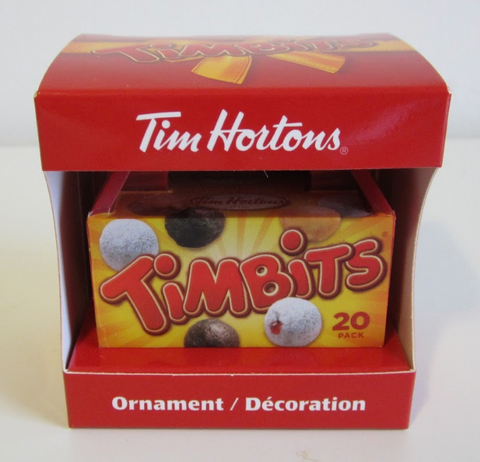 Christmas Ornament - Tim Hortons Timbit Box