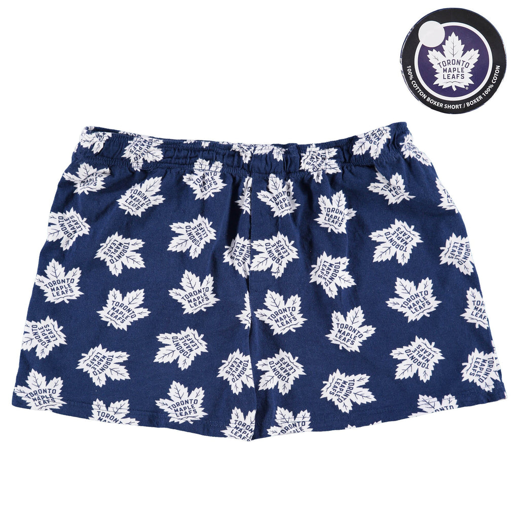 Men's Toronto Maple Leafs Boxers - Puck Packaged