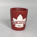 Vancouver Maple Leaf Marble Shot Glass