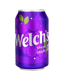 Welch's Sparkling Grape Soda 355mL