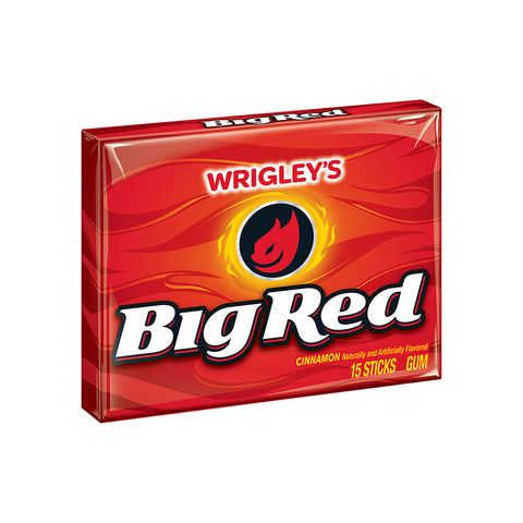 Wrigley's Big Red Gum 15 Stick Pack-O Canada