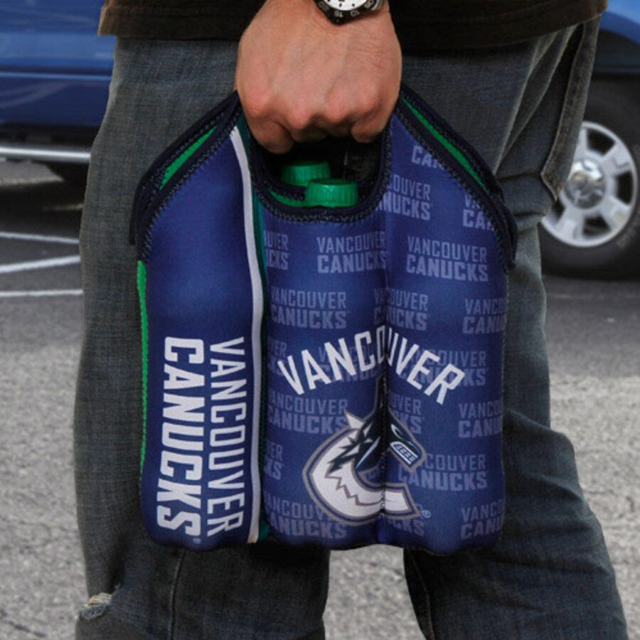 Vancouver Canucks Six-Pack Bottle Tote Cooler