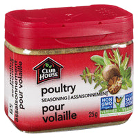 Club House Poultry Seasoning 25g- Best Before 06 May 2019-O Canada