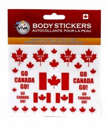 Tattoos/Body Stickers-O Canada