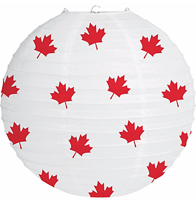 Maple Leaf Paper Lantern-O Canada