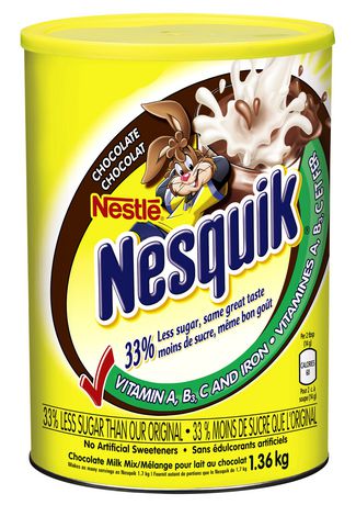 Nestle Quik Chocolate Milk Powder 1.36kg - case/6-O Canada