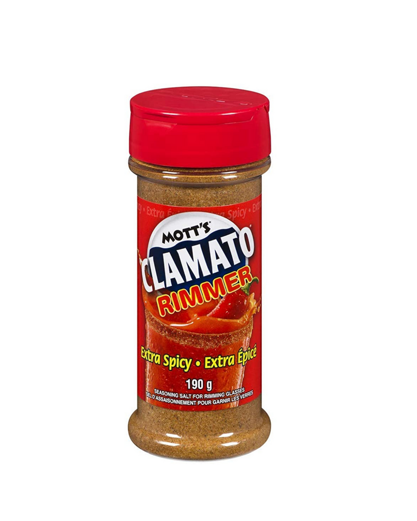 Caesars! Extra Spicy Mott's Clamato Rimmer Seasoning Salt 200g