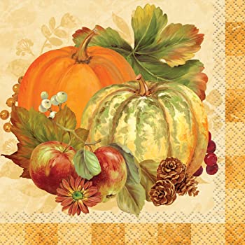 Pumpkin Harvest -  2 Ply Napkins -16
