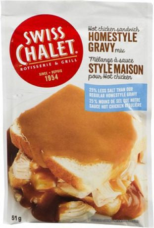 Swiss Chalet Homestyle Gravy Mix (51g)- less salt-O Canada