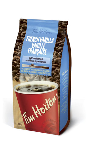 Tim Hortons Coffee French Vanilla 300g-O Canada