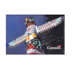 Magnet - Totem Pole-O Canada