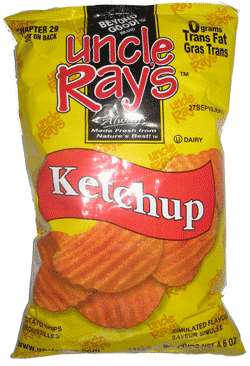 Uncle Ray's Potato Chips Ketchup 130g-O Canada